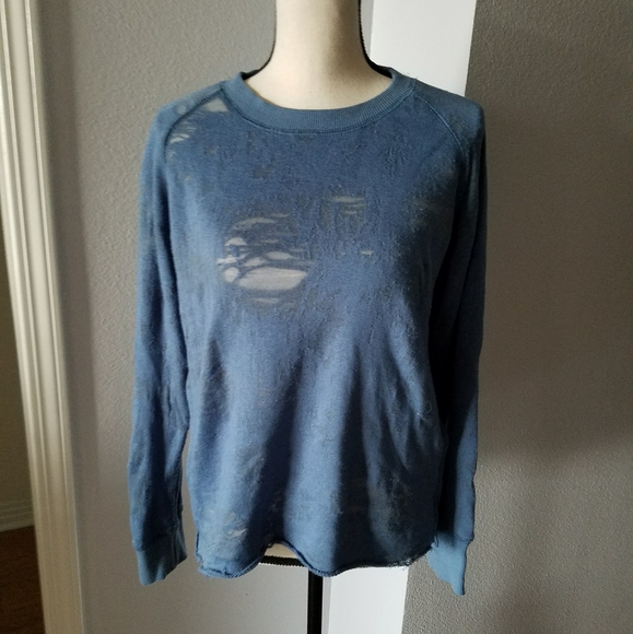 IRO Jeans Fun Unique Distressed Sweater! - Picture 2 of 12
